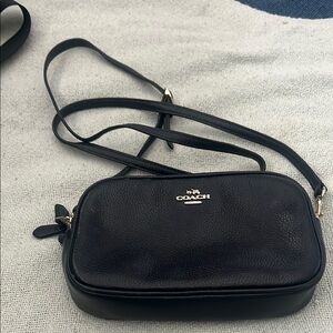 Coach Blue Crossbody Bag with Adjustable Strap